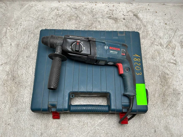 2015 bosch gbh 2-24 d boorhamer - 3kg sds-plus - afbeelding 1 van  5
