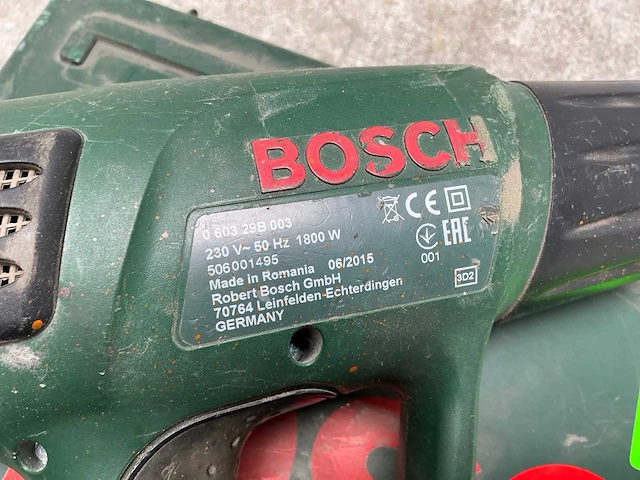2015 bosch phg 600-3 heteluchtpistool - afbeelding 3 van  4