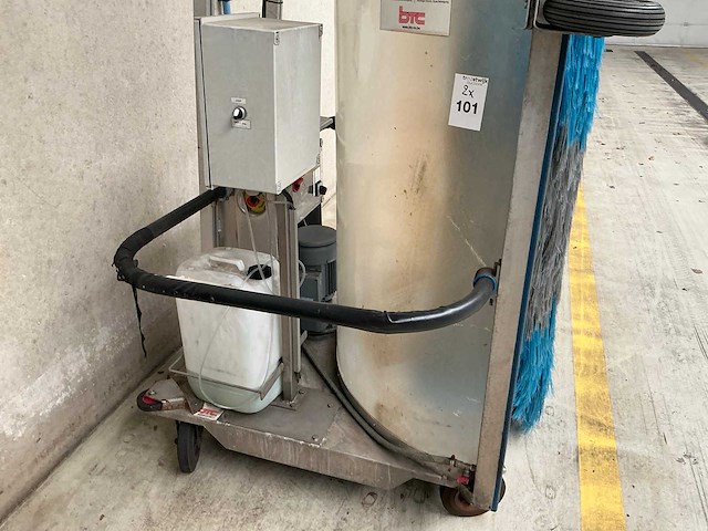 2015 btc monoclean b5t mobiele carwashborstel (2x) - afbeelding 4 van  9