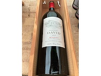 2015 chateau david magnum fles medoc wijn - afbeelding 2 van  2