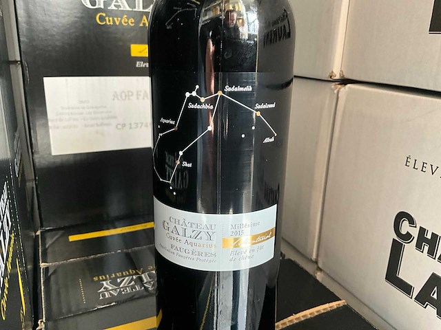 2015 château galzy cuvée aquarius rode wijn (31x) - afbeelding 2 van  4