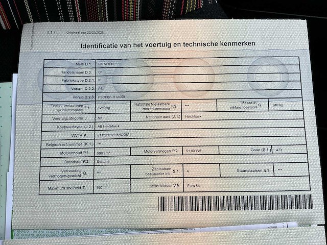 2015 citroën c1 - afbeelding 41 van  54