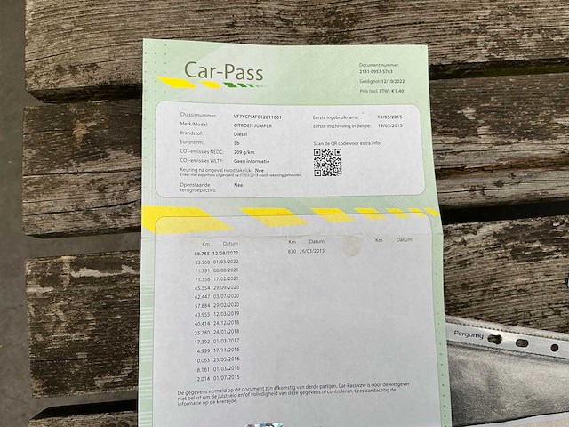 2015 citroën jumper l3h2 bedrijfswagen - afbeelding 15 van  22