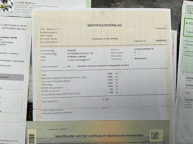 2015 citroën jumper l3h2 bedrijfswagen - afbeelding 17 van  22