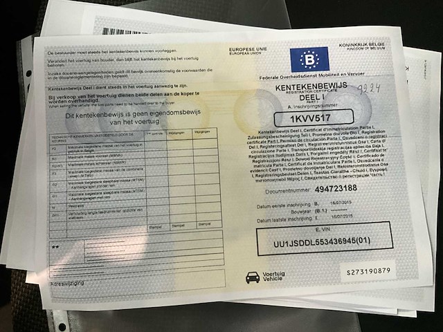 2015 dacia lodgy 7 zitplaatsen personenauto - afbeelding 19 van  29