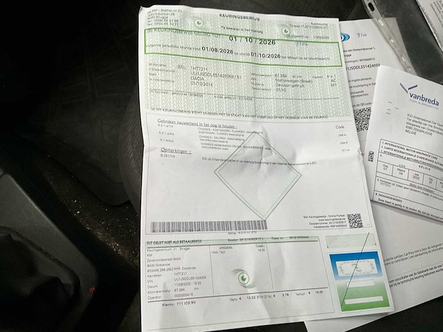 2015 dacia lodgy personenauto - afbeelding 16 van  28