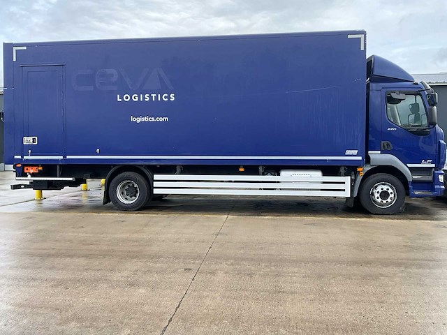 2015 daf lf 220fa euro 6 - hydraulische laadklep - airco - afbeelding 45 van  48