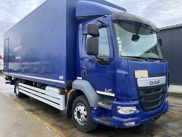 2015 daf lf 220fa euro 6 - hydraulische laadklep - airco - afbeelding 30 van  45