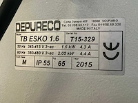 2015 depureco tb esko 1.6 industriële verrijdbare stofzuiger - afbeelding 4 van  4