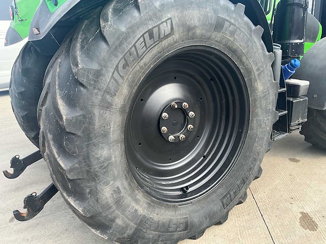 2015 deutz-fahr agrotron ttv 420 tractor - airco - 7900h - afbeelding 8 van  56