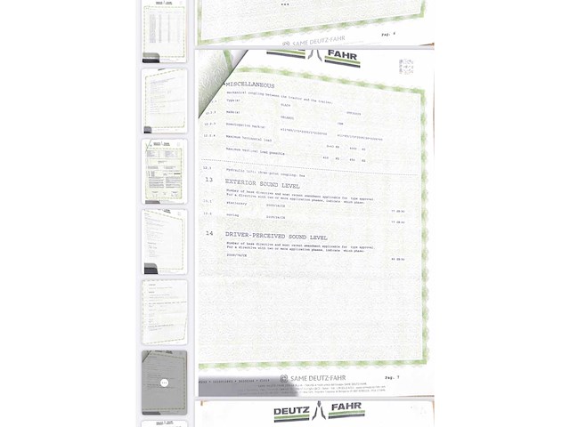 2015 deutz-fahr landbouw bosbouwtractor - afbeelding 2 van  19