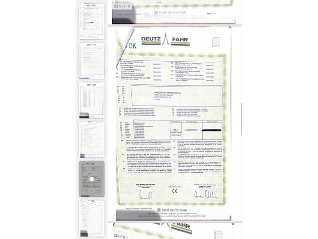 2015 deutz-fahr landbouw bosbouwtractor - afbeelding 5 van  19