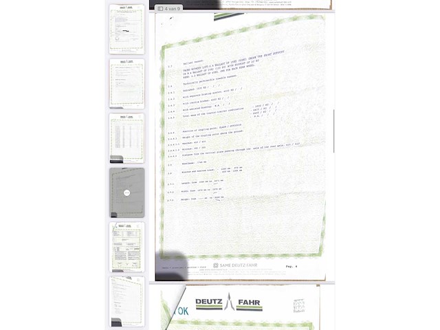 2015 deutz-fahr landbouw bosbouwtractor - afbeelding 6 van  19