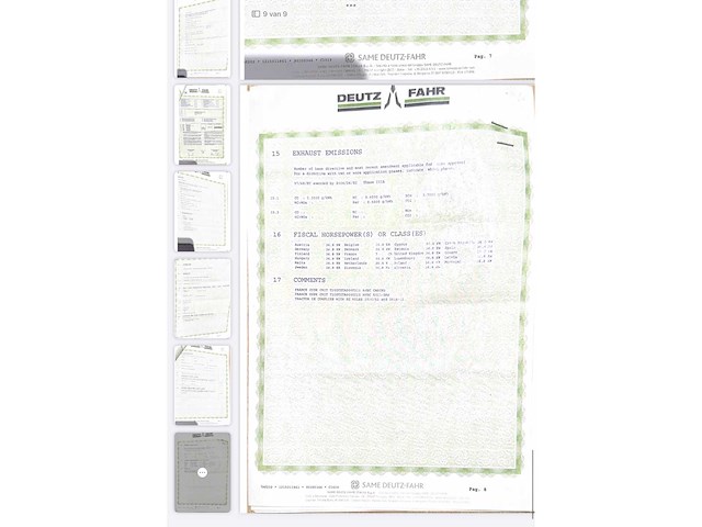 2015 deutz-fahr landbouw bosbouwtractor - afbeelding 19 van  19