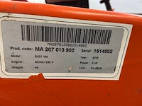 2015 eliet e 401 electric verticuteermachine - 400mm - afbeelding 4 van  6