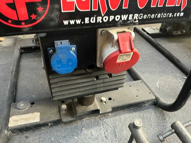 2015 europower ep6000td stroomgenerator - afbeelding 4 van  6