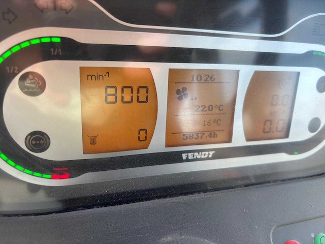 2015 fendt 720 vario s4 profil + 4wd landbouwtractor - afbeelding 11 van  17