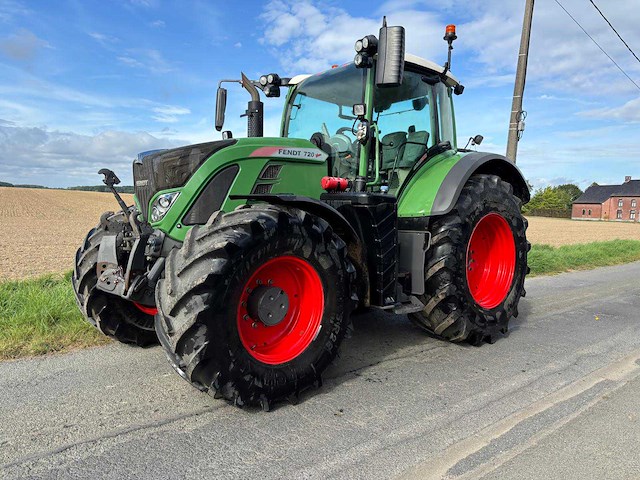 2015 fendt 720 vario s4 profil + 4wd landbouwtractor - afbeelding 9 van  17