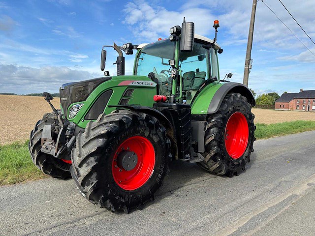 2015 fendt 720 vario s4 profil + 4wd landbouwtractor - afbeelding 12 van  17