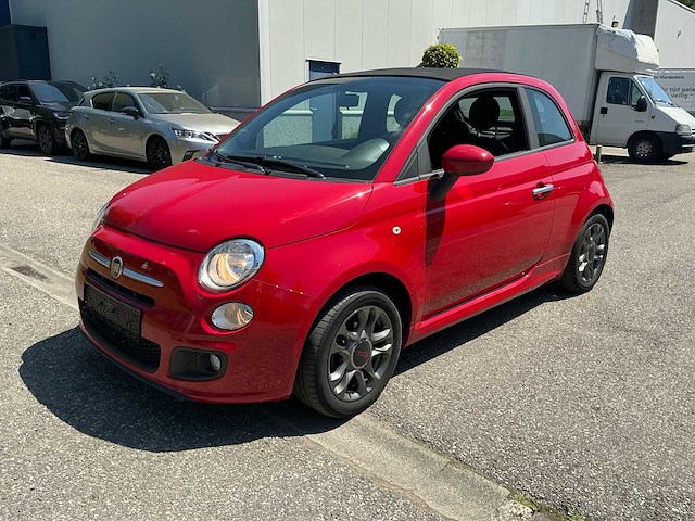 2015 fiat 500 cabrio personenauto - afbeelding 1 van  19