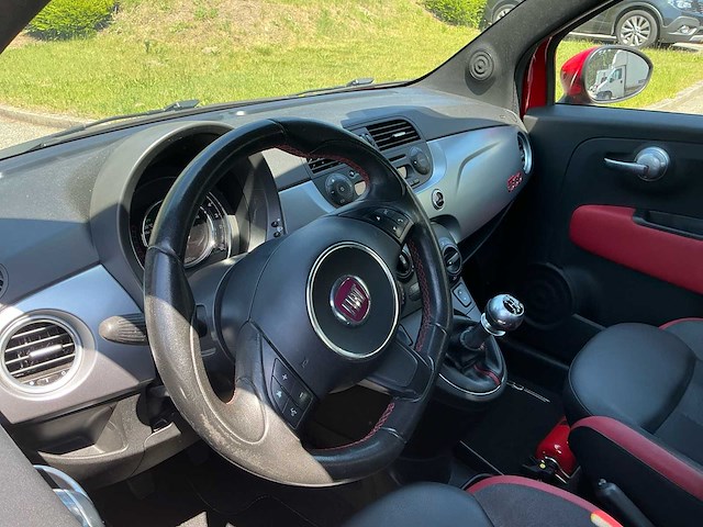 2015 fiat 500 cabrio personenauto - afbeelding 1 van  6