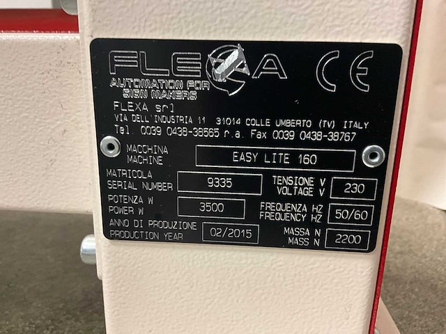 2015 flexa easy lite 160 lamineermachine - afbeelding 5 van  6