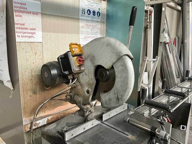 2015 fom industrie sika plus afkortcirkelzaagmachine - afbeelding 13 van  14