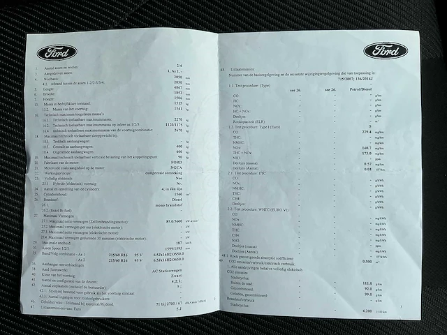 2015 ford mondeo personenauto - afbeelding 22 van  38