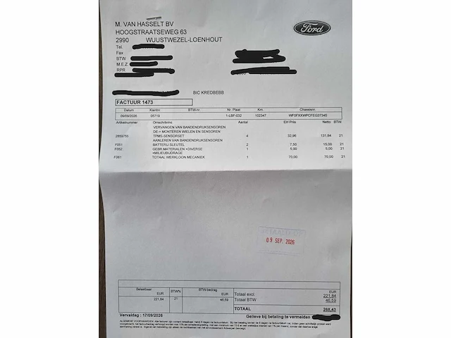 2015 ford mondeo personenauto - afbeelding 32 van  38