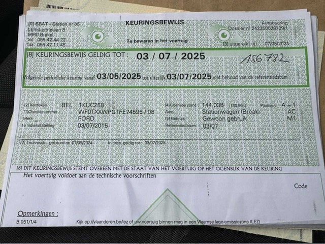 2015 ford tourneo connect pj2 - afbeelding 7 van  18