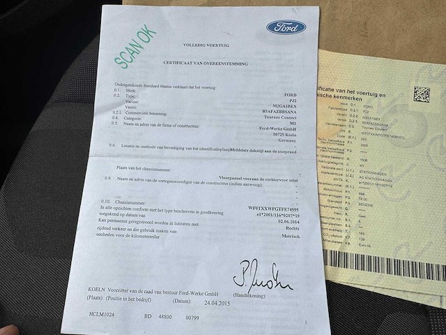 2015 ford tourneo connect pj2 - afbeelding 9 van  18