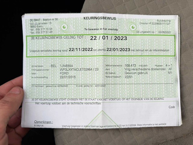 2015 ford tourneo courier - afbeelding 9 van  20