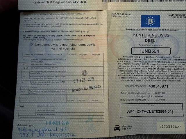 2015 ford tourneo courier - afbeelding 13 van  20