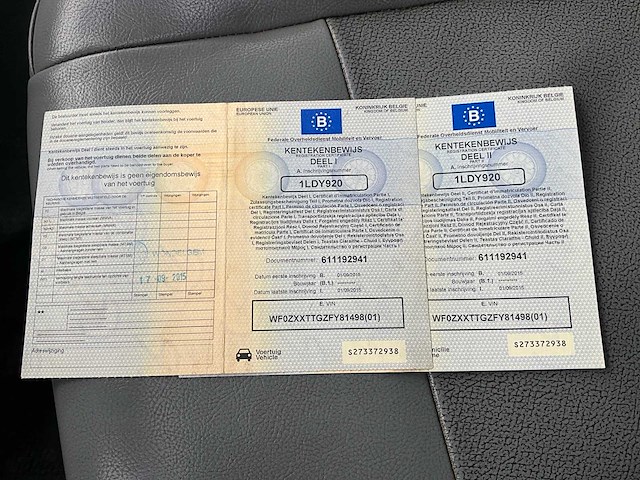 2015 ford transit custom lichte vrachtwagen - afbeelding 20 van  28