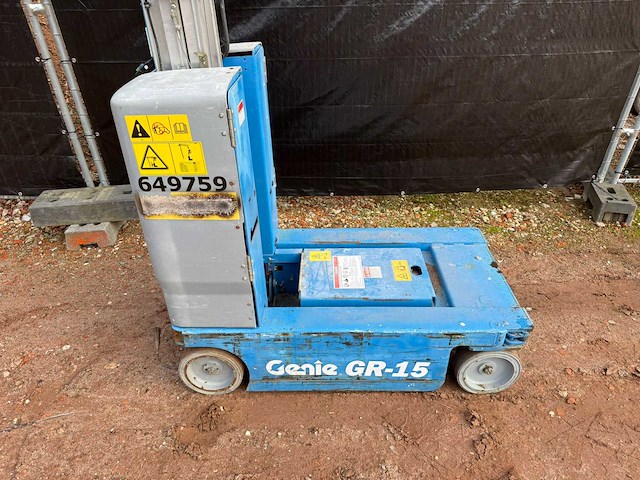 2015 genie gr-15 runabout hoogwerker - afbeelding 15 van  15
