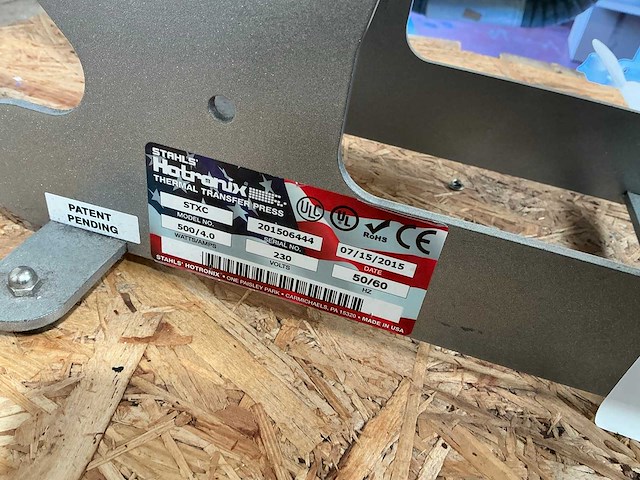 2015 hotronix stxc elektrische transferpers voor petten - afbeelding 6 van  6