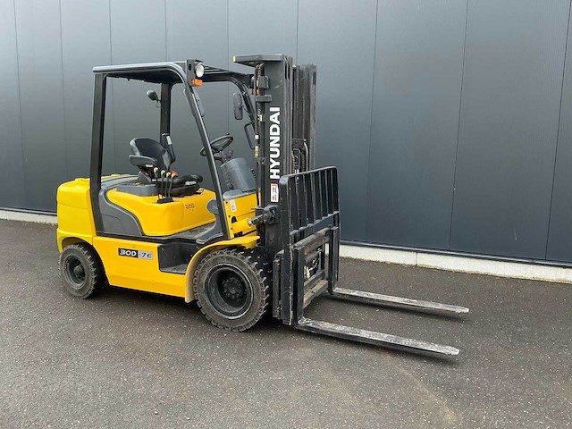 2015 hyundai 30d-7e vorkheftruck - afbeelding 6 van  7