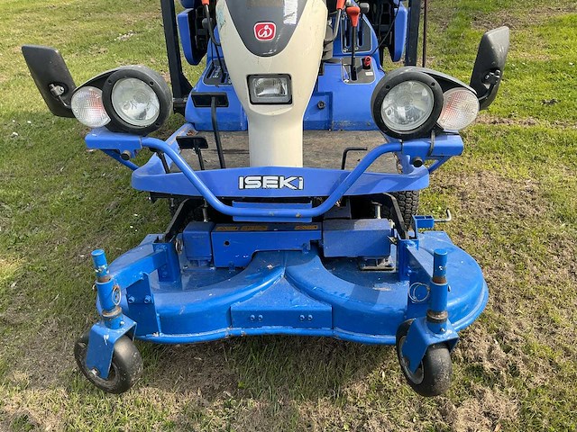 2015 iseki sfh240 diesel frontmaaier met opvangbak - afbeelding 2 van  22