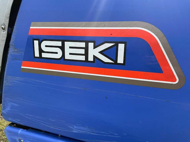 2015 iseki sfh240 diesel frontmaaier met opvangbak - afbeelding 19 van  22