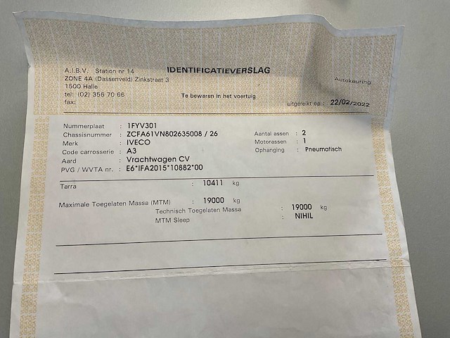 2015 iveco 190el frigovrachtwagen - afbeelding 33 van  41