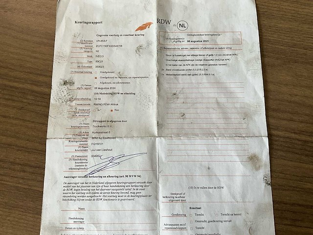 2015 iveco 50c21 (schoonmaak toilet) - automaat - airco - afbeelding 9 van  10