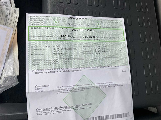 2015 iveco ig 190el2ca frigovrachtwagen - afbeelding 30 van  43