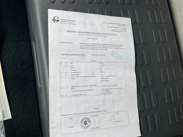 2015 iveco ig 190el2ca frigovrachtwagen - afbeelding 32 van  43