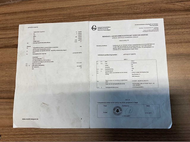 2015 iveco ig160e2ca frigo vrachtwagen - afbeelding 28 van  37