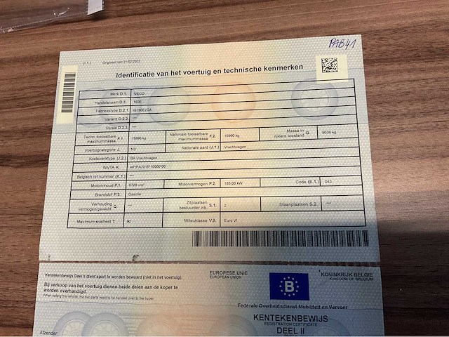 2015 iveco ig160e2ca frigo vrachtwagen - afbeelding 29 van  37