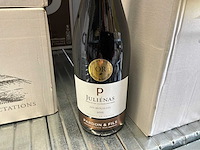 2015 juliénas les mouilles pardon & fils rode wijn (24x) - afbeelding 4 van  5