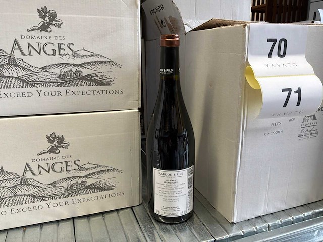 2015 juliénas les mouilles pardon & fils rode wijn (24x) - afbeelding 2 van  5