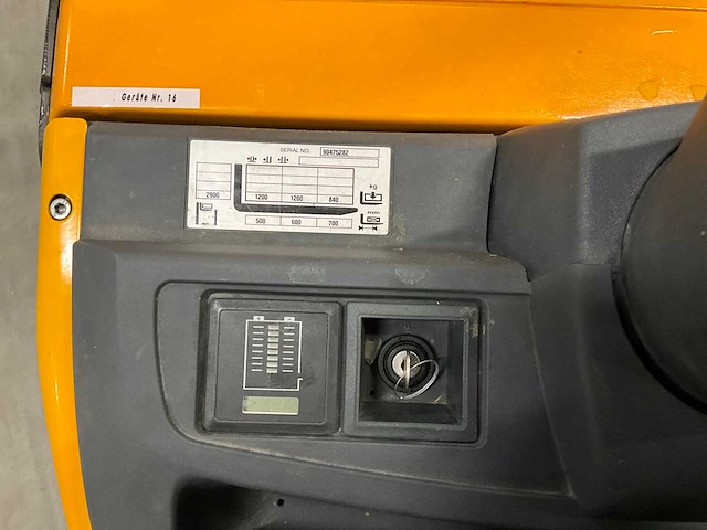 2015 jungheinrich erc 212z stapelaar - afbeelding 2 van  13