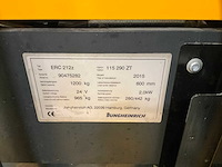 2015 jungheinrich erc 212z stapelaar - afbeelding 3 van  13
