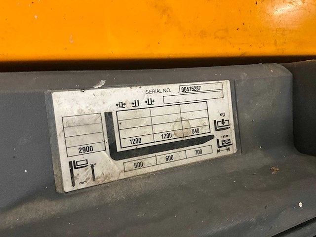 2015 jungheinrich erc212z stapelaar - afbeelding 4 van  14